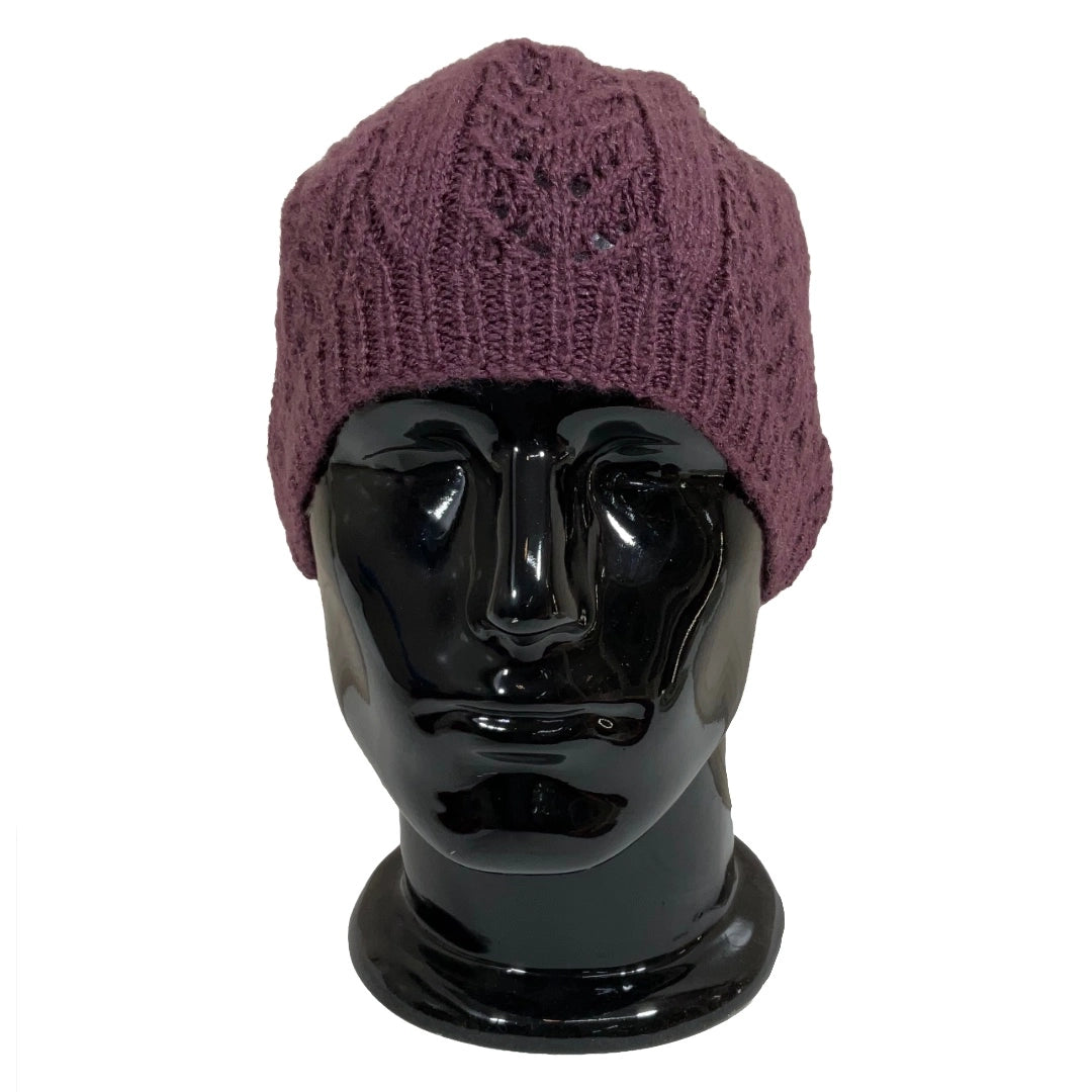 Wool Cap | Unisex | 100% Wool |Purple - Mojopanda Organic  Store