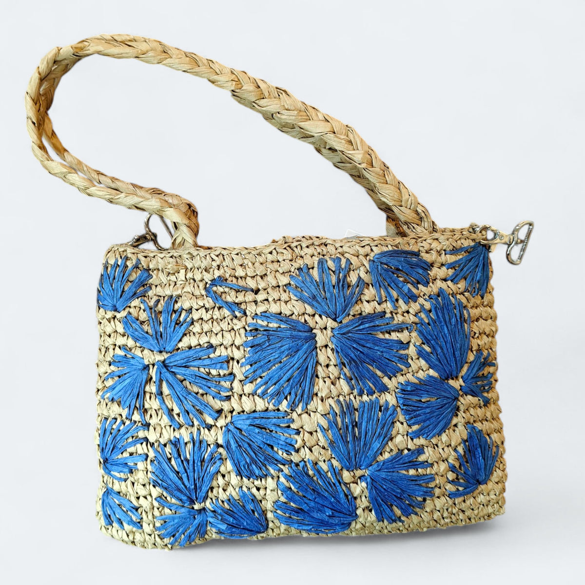 Raffia Shoulder Bag - Mojopanda Organic  Store
