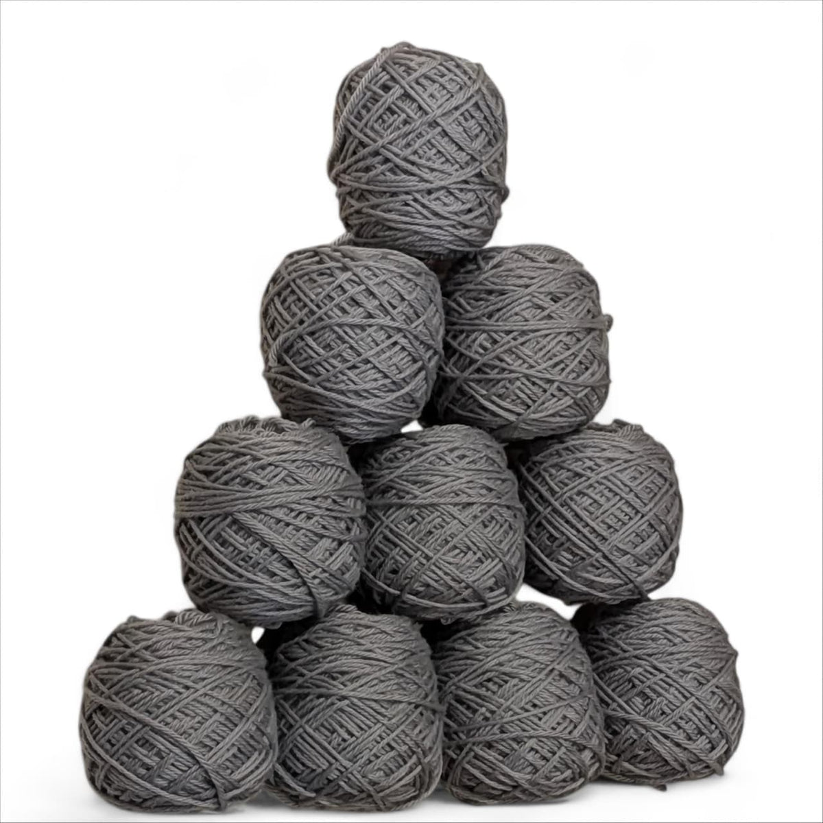 Bio Indlana Organic Wool Hand Knitting Yarn 4/8 NM Ultimate Gray - Mojopanda Organic  Store