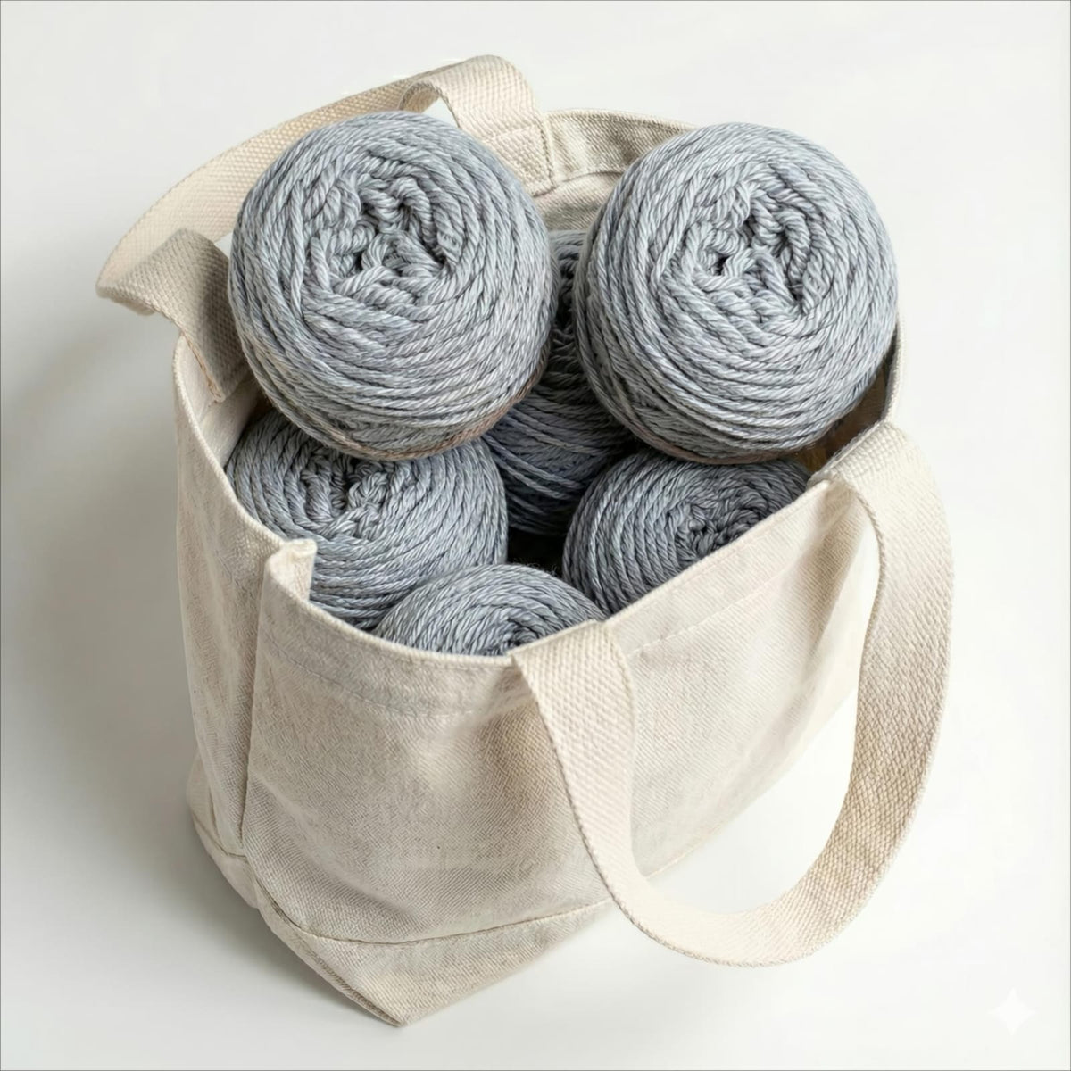 Bio Indlana Organic Wool Hand Knitting Yarn 4/8 NM Ultimate Gray - Mojopanda Organic  Store