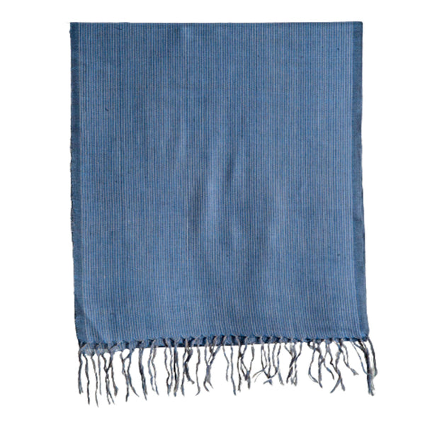 Woolen Mufflers |Blue & White |35x190 cm |