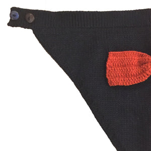 DuoColor Pet Bandana with Attached Bow - Mojopanda Organic  Store