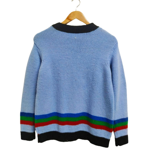 Pullover Round  Neck  - Multi Color  |  For Men  |  100% Organic Wool