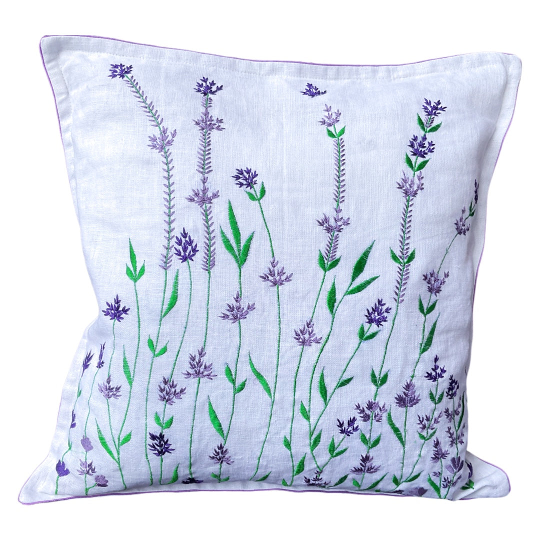 Cushion Cover with Embroidery | 100% Cotton - Mojopanda Organic  Store