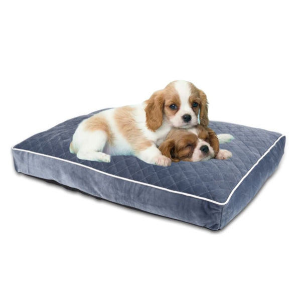 Dog Bed | Super Soft Velvet | Rectangle | Pet Bedding