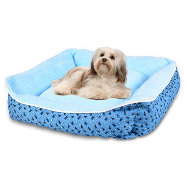 Dog Bedding | Super Soft Fur Bed , Ploy canvas fabric  | Pet Bed