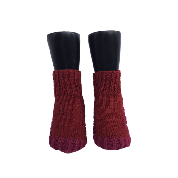 Socks | Mahogany  | For Men & Women | 100% premium Wool - Mojopanda Organic  Store