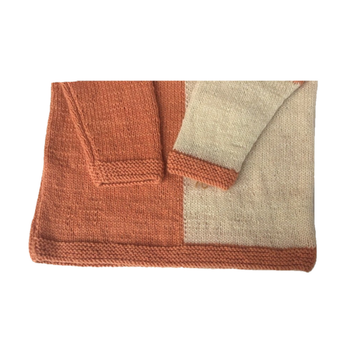 Clementine Woolen Pullover for Baby Boys & Girls | 100% Organic Wool