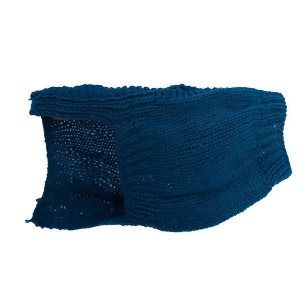 Dog Sweater Teal Blue  | 100% Wool | Pet Sweater