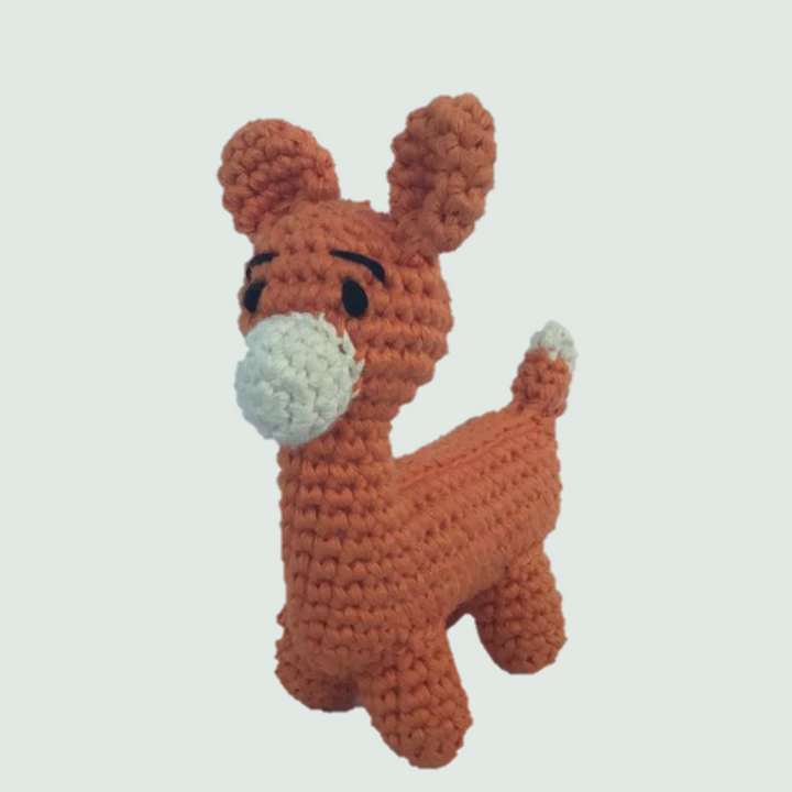 Llama Crochet Stuffed/Plush/Soft Toy - Front View