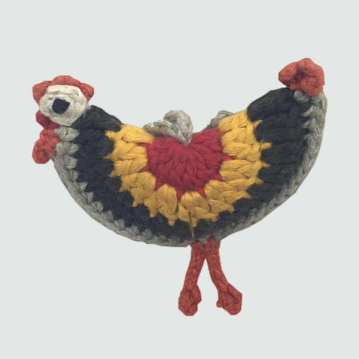 Penny The Hen Crochet Soft Toy - Front View