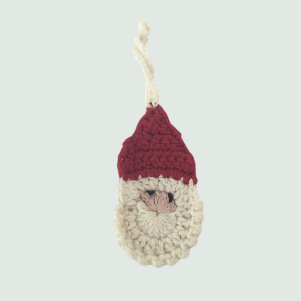 Santa Claus Crochet Soft Toy - Front View