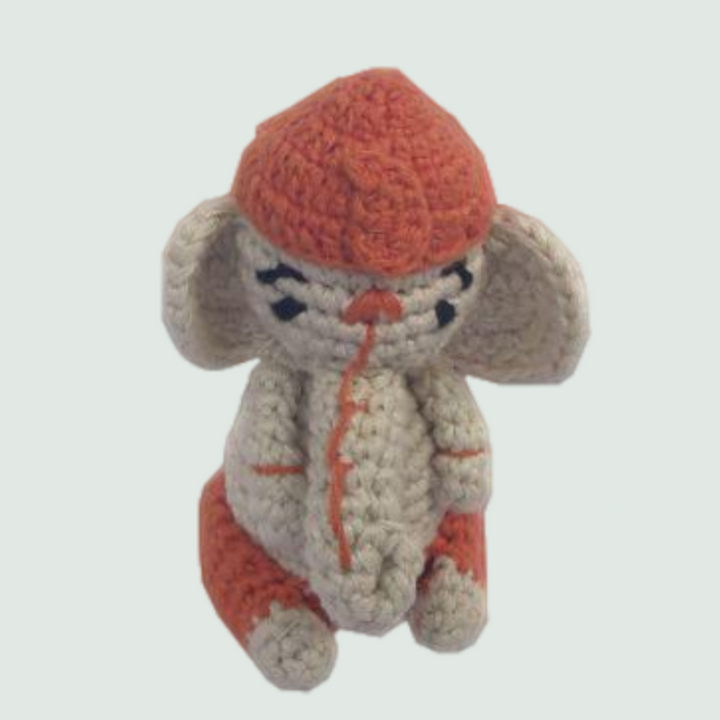 Ganesha Crochet Soft Toy - Front View