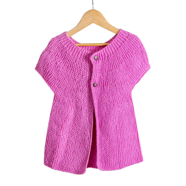 Frock  Classic Rose  | For Baby Girl | 100% Organic Wool | Size-3 Years