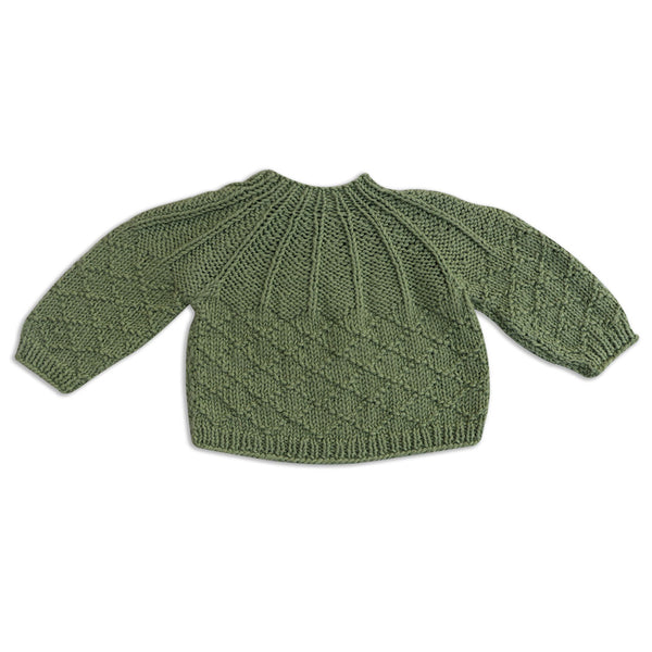 Organic Wool | Pullover | Mint Green