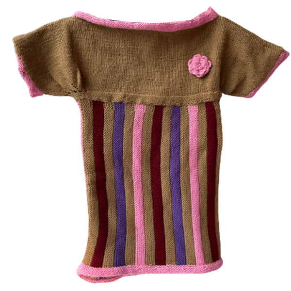 Frock Multi  | For Baby Girl | 100% Organic Wool