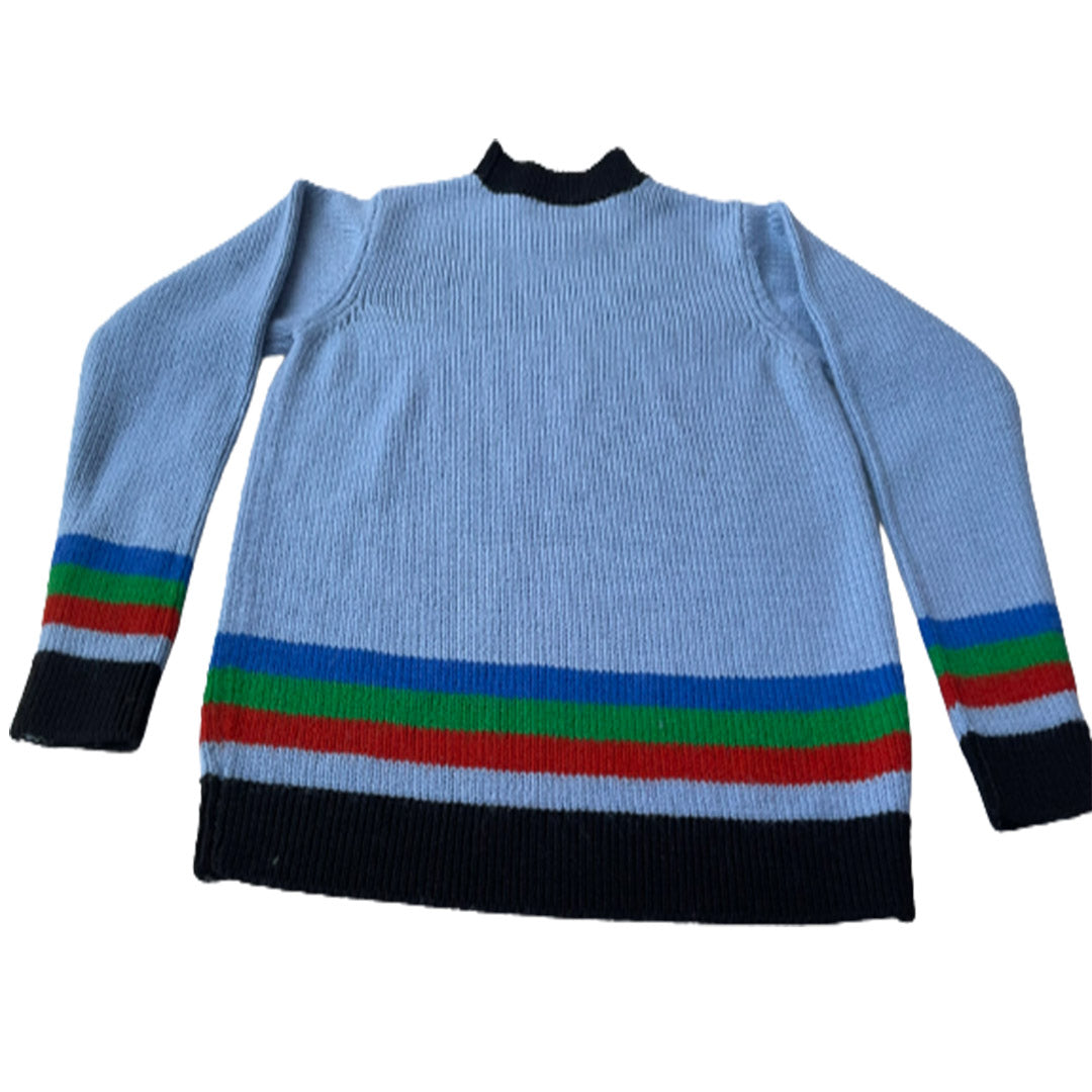 Pullover Round Neck  - Multi Color |  For Men  |  100% Organic Wool - Mojopanda Organic  Store