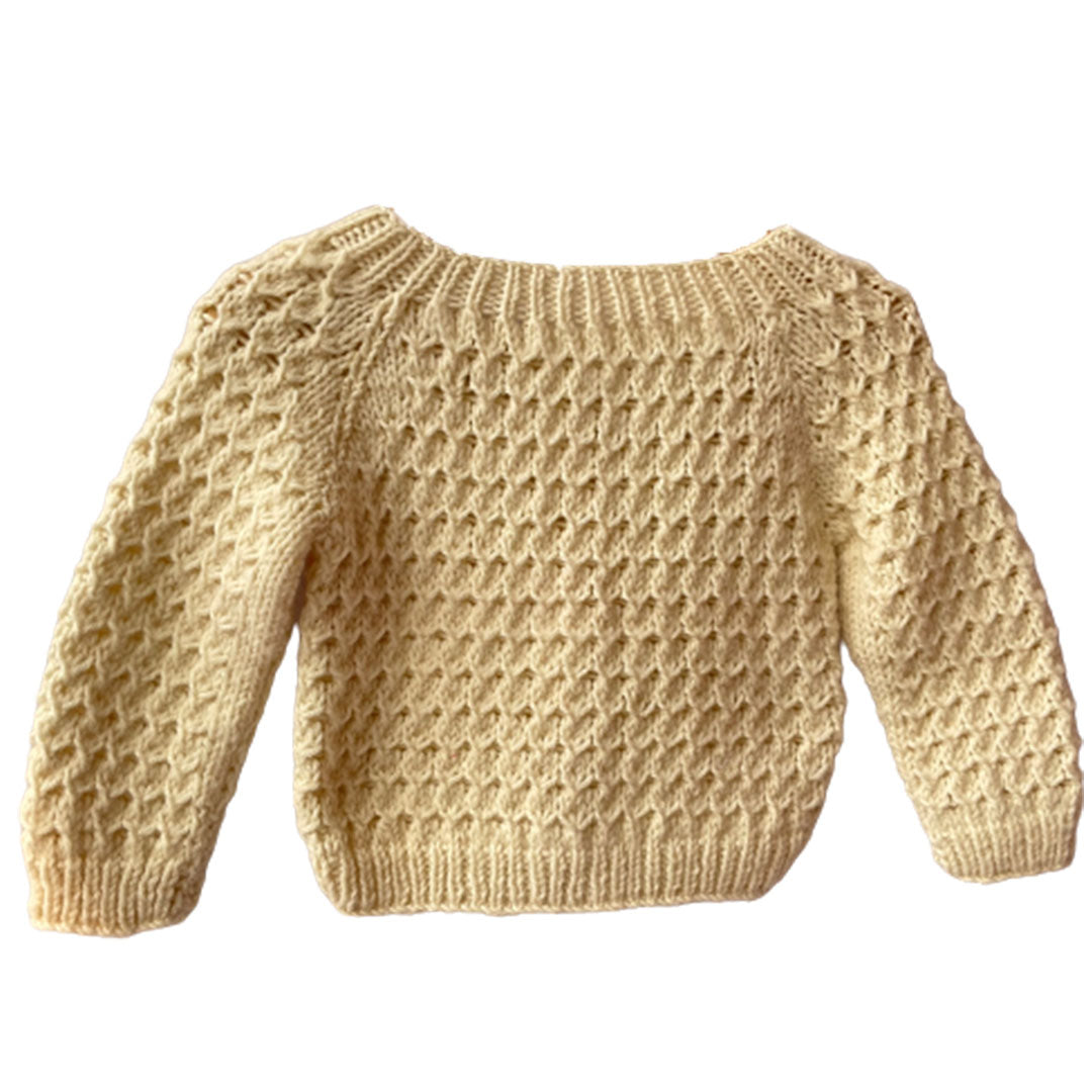 Ivory Cardigan for Boys | 100% Organic Wool - Mojopanda Organic  Store