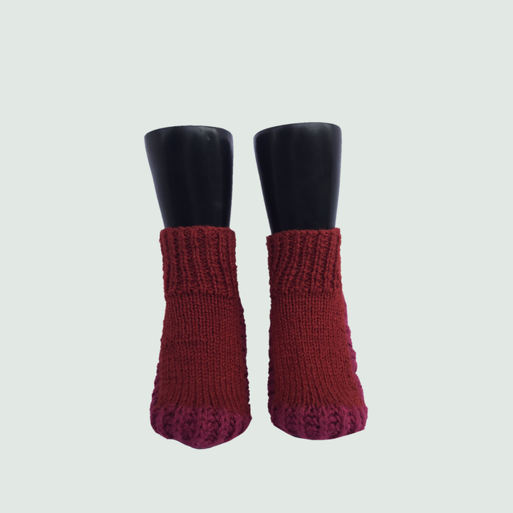 Mahagony woollen socks 