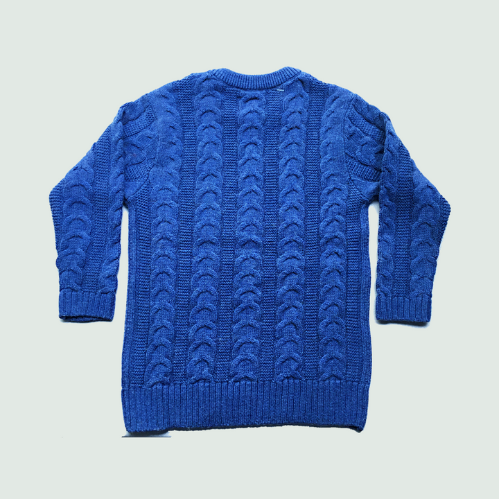 Cotton Wool Pullover Round Neck - 12-18 mts. | For Baby Boy & Girl - Mojopanda Organic  Store