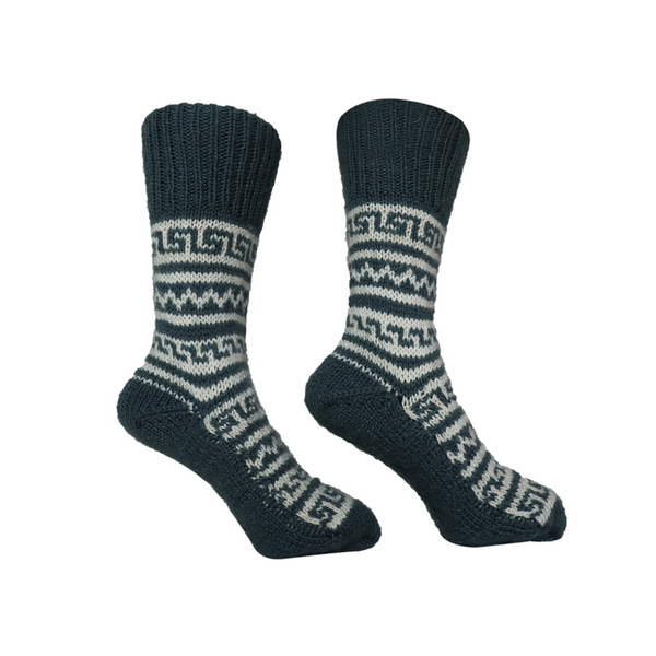 Organic Wool | Socks For Men & Women | White & Grey