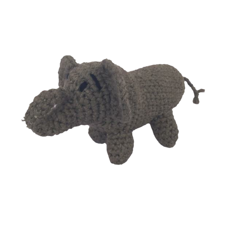 Hippo Crochet Stuffed/Plush/Soft Toy | 100% Organic | Health-Pro - Mojopanda Organic  Store