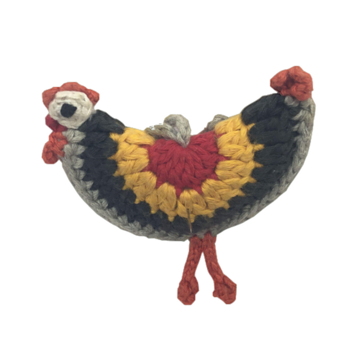 Penny The Hen Crochet Soft Toy | 100% Organic | Health-pro - Mojopanda Organic  Store