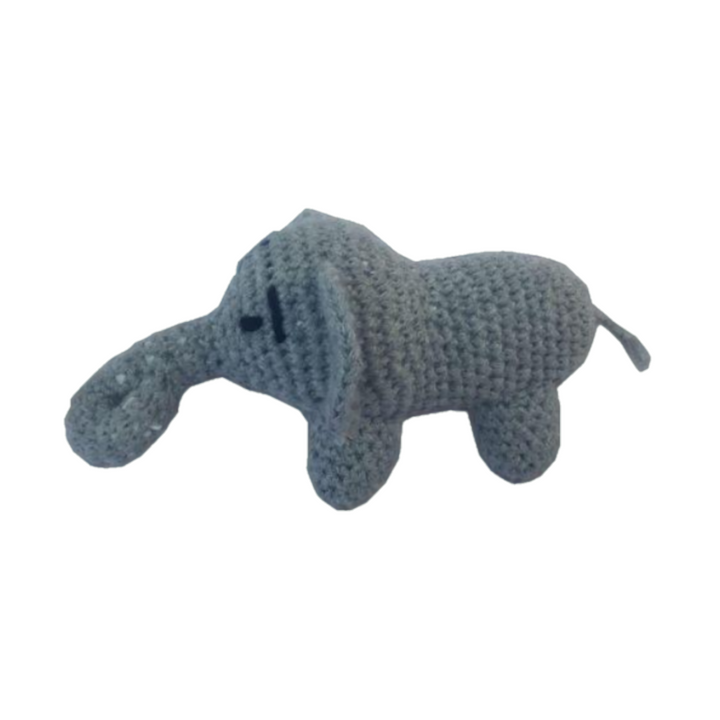 Elephant Crochet Stuffed Baby /Plush/Soft Toy | 100% Organic | Health-Pro - Mojopanda Organic  Store
