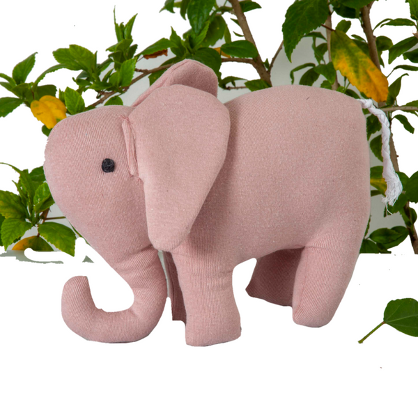 Elephant soft toy Pink/ Made in India /Plush/Baby/Soft Toy | 100% Premium Cotton