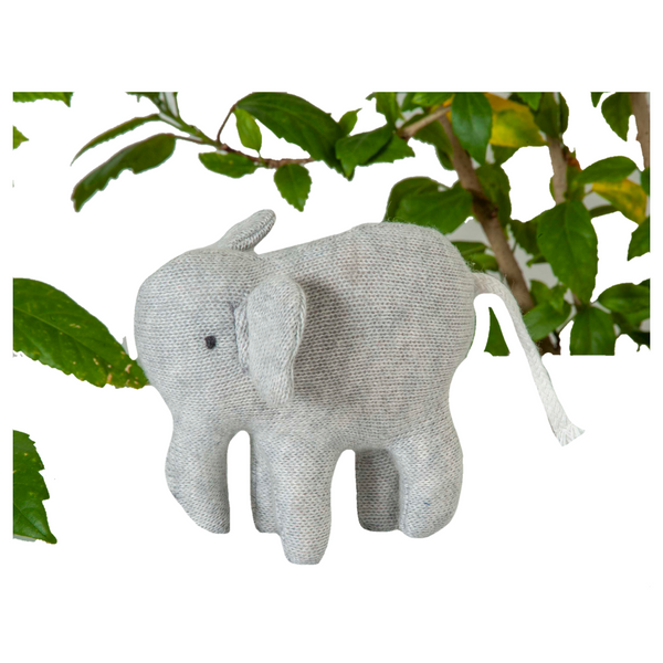 Elephant soft toy Grey/ Made in India /Plush/Baby/Soft Toy | 100% Premium Cotton