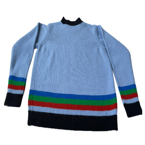 Pullover Round  Neck  - Multi Color  |  For Men  |  100% Organic Wool - Mojopanda Organic  Store