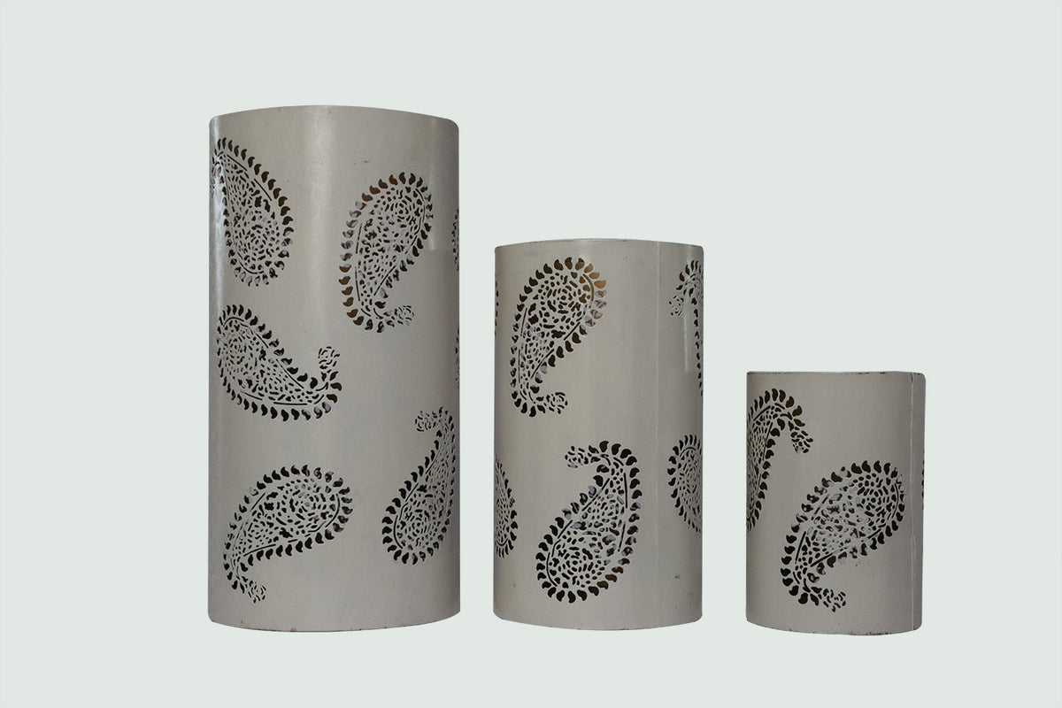 T Light Holder - Set of Three - Mojopanda Organic  Store