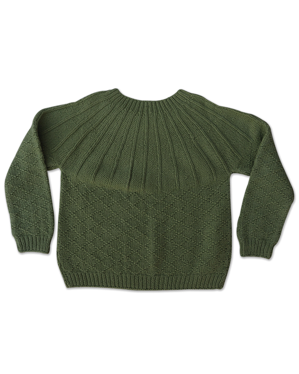 Organic Wool  |   Pullover - Mint - Mojopanda Organic  Store