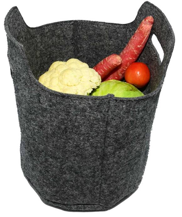 Vegetable Storage Bag | 100% Organic Wool - Mojopanda Organic  Store